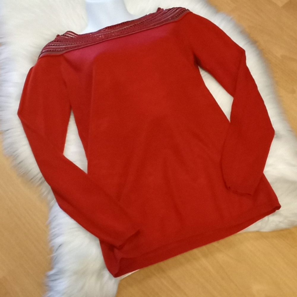 Boston Proper Beaded  Sweater - Picture 9 of 12